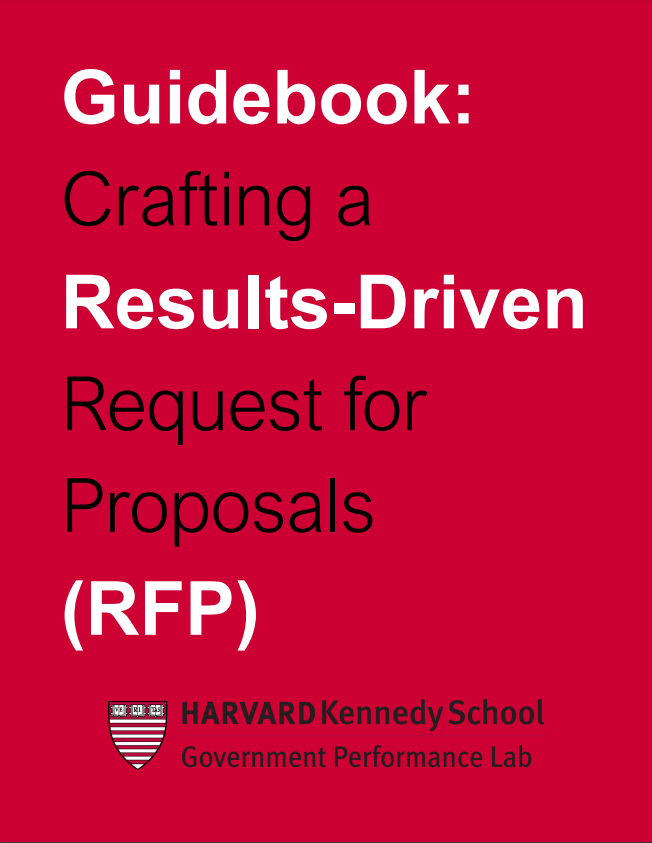 Cover image of RFP guidebook in English