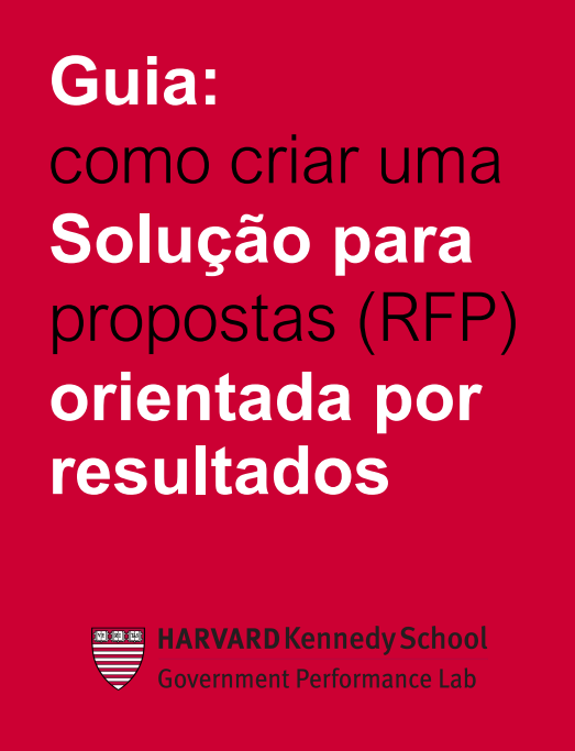 Cover image of RFP guidebook in Portuguese